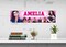Selena Gomez - Personalized Poster with Your Name, Birthday Banner, Custom Wall Décor, Wall Art product 1